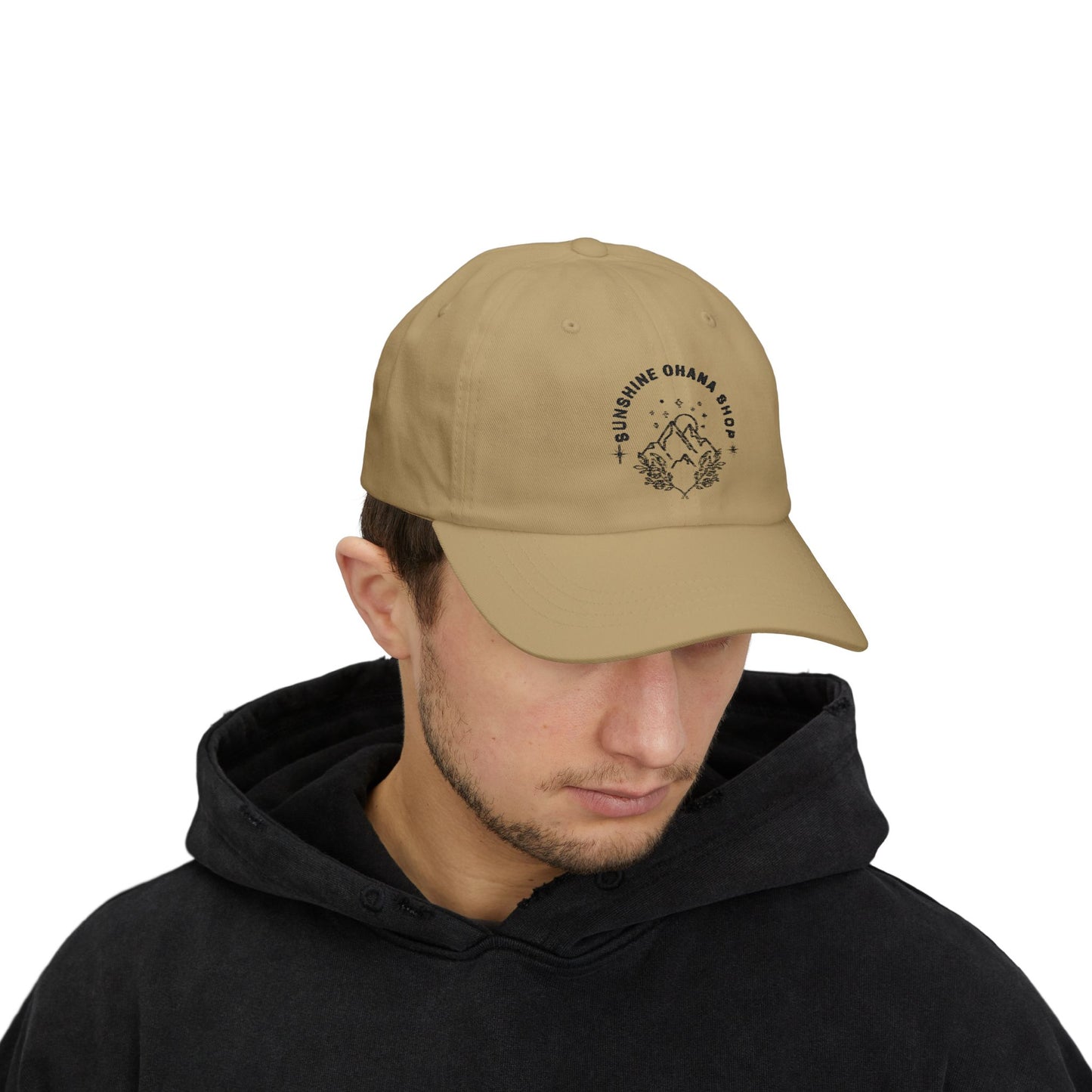 Classic Dad Cap "Sunshine Ohana Shop" Embroidered