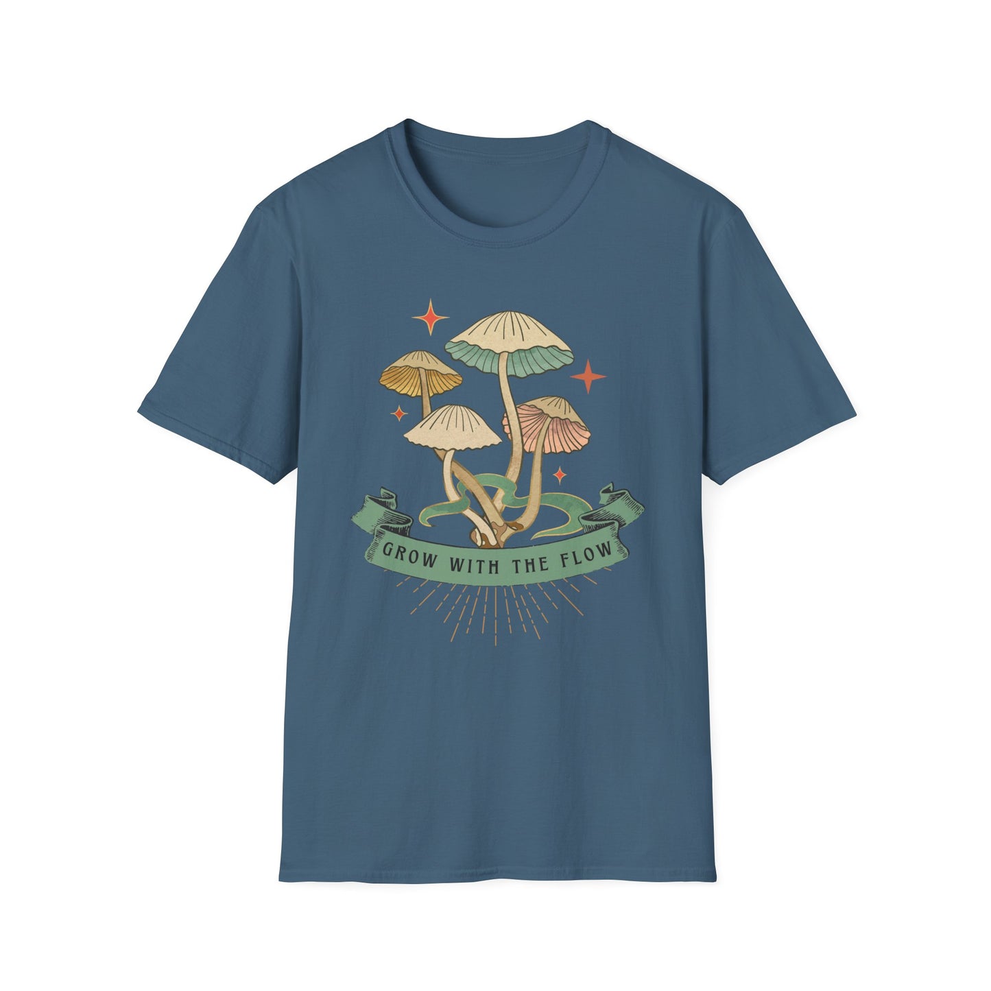 "Grow With The Flow" Unisex Softstyle T-Shirt