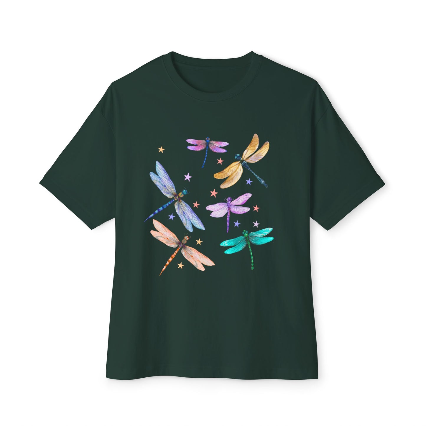 Dragonfly Unisex Oversized Boxy Tee