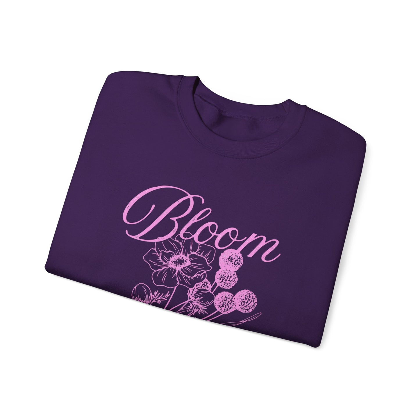"Bloom Where You Are Planted" Unisex Heavy Blend™ Crewneck Sweatshirt