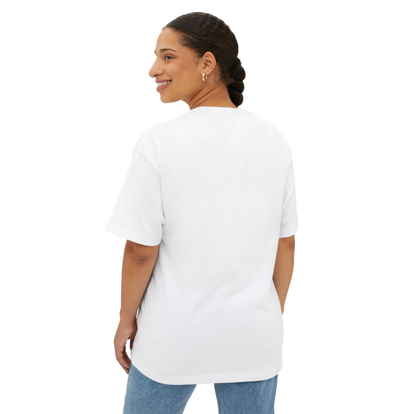 "I Love & Accept Myself" Unisex Oversized Boxy Tee