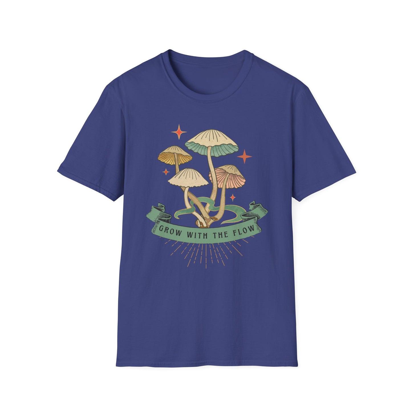 "Grow With The Flow" Unisex Softstyle T-Shirt