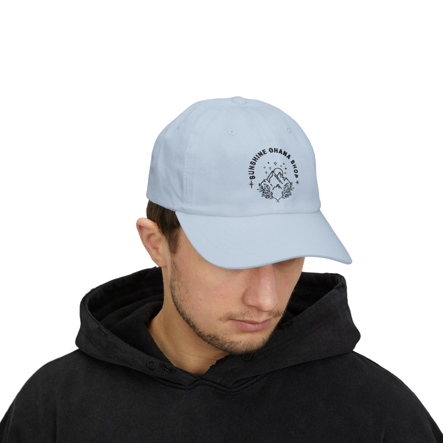 Classic Dad Cap "Sunshine Ohana Shop" Embroidered