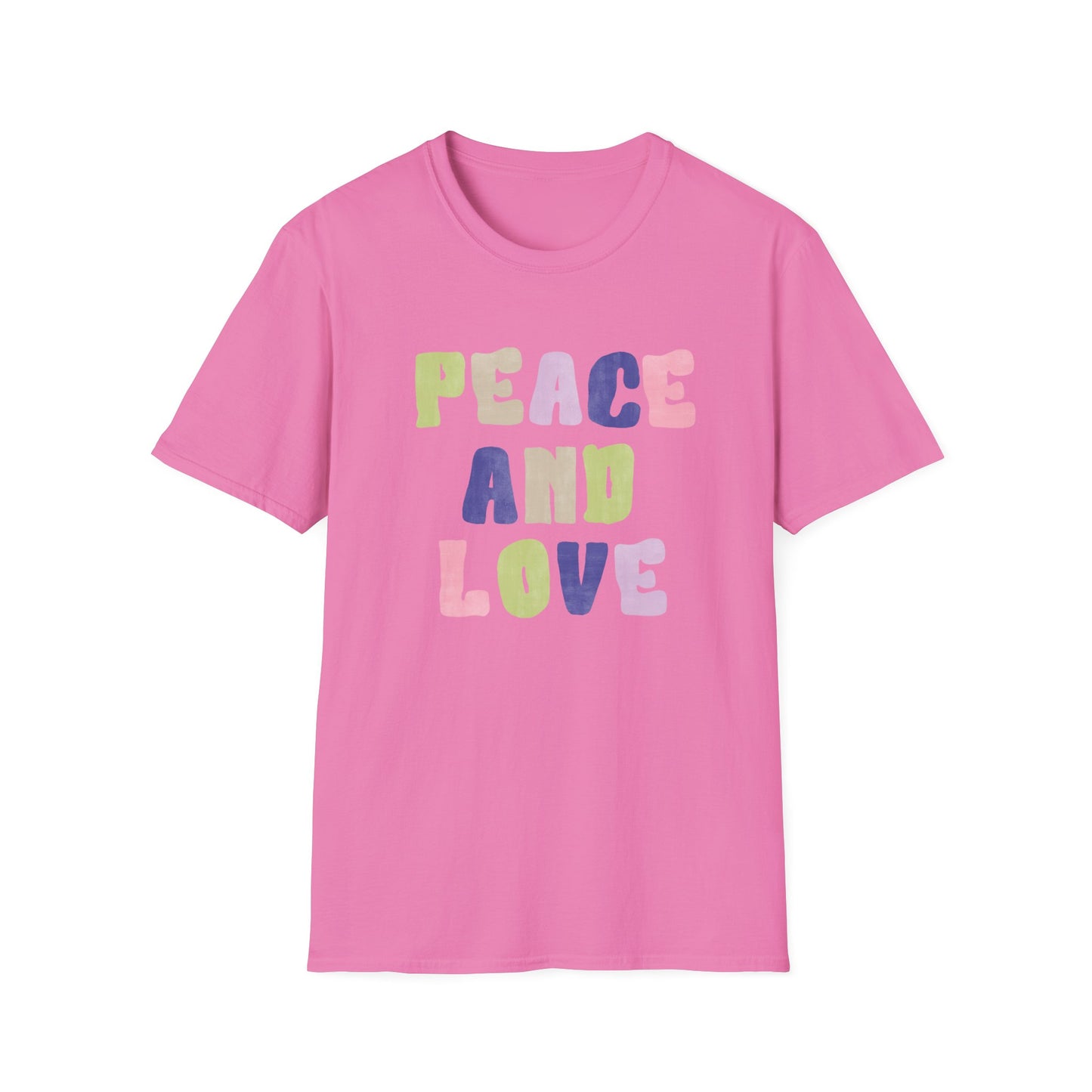 Peace and love Unisex Soft style T-Shirt