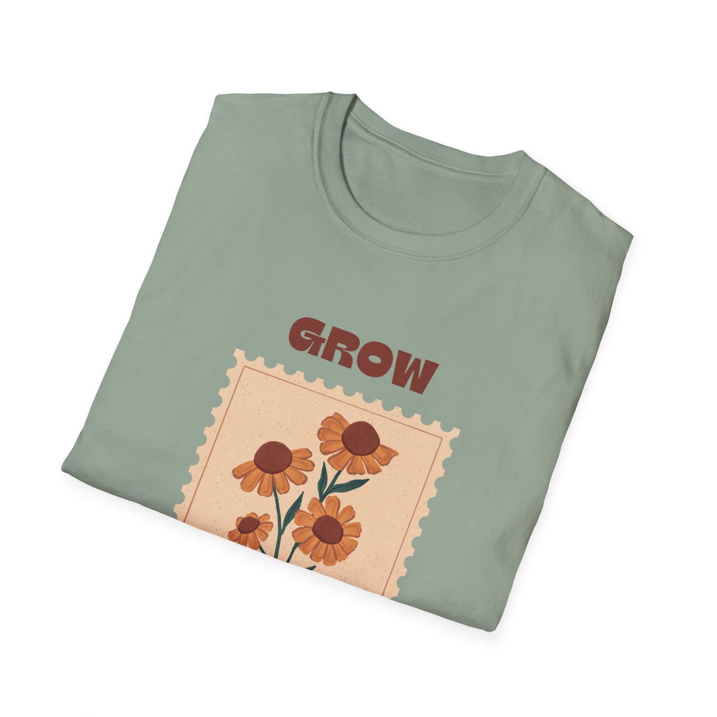 Grow Positive Thoughts Unisex Soft style T-Shirt