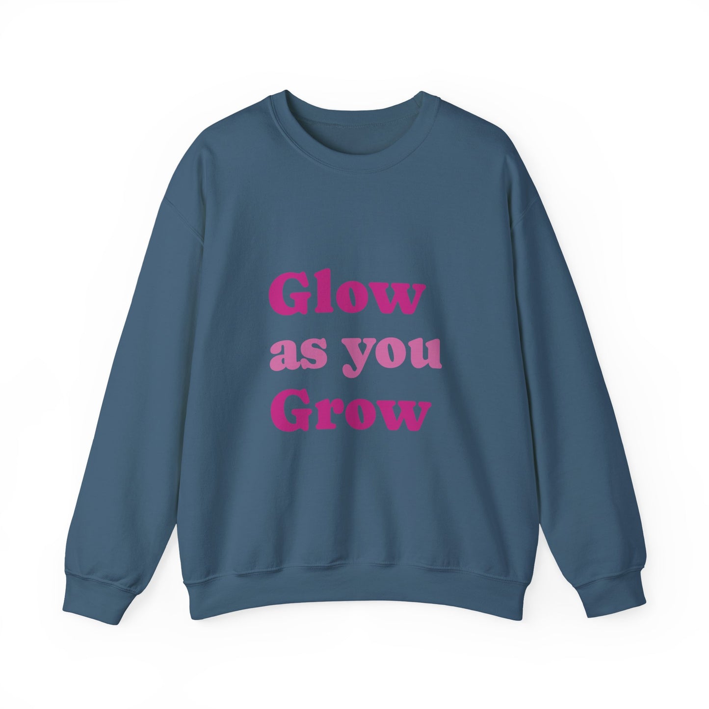 "Glow As You Grow" Unisex Heavy Blend™ Crewneck Sweatshirt