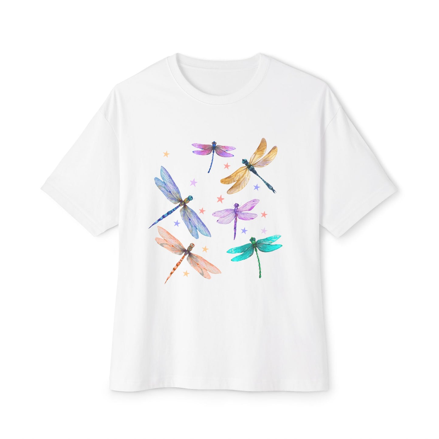 Dragonfly Unisex Oversized Boxy Tee