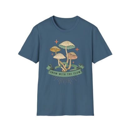 "Grow With The Flow" Unisex Softstyle T-Shirt
