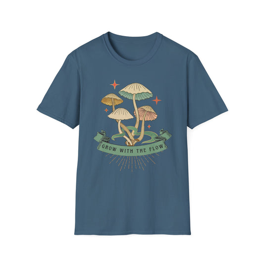 "Grow With The Flow" Unisex Softstyle T-Shirt