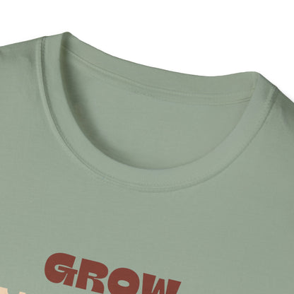 Grow Positive Thoughts Unisex Soft style T-Shirt