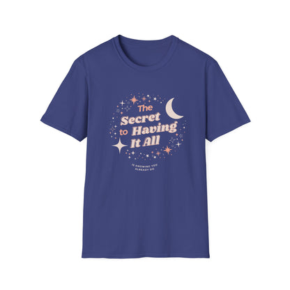 The secret Unisex Soft style T-Shirt