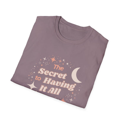 The secret Unisex Soft style T-Shirt