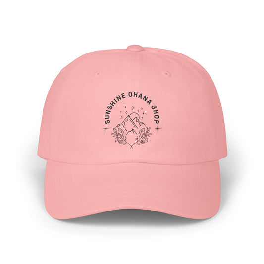 Classic Dad Cap "Sunshine Ohana Shop" Embroidered