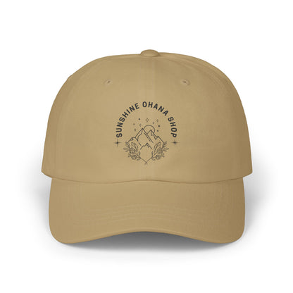 Classic Dad Cap "Sunshine Ohana Shop" Embroidered