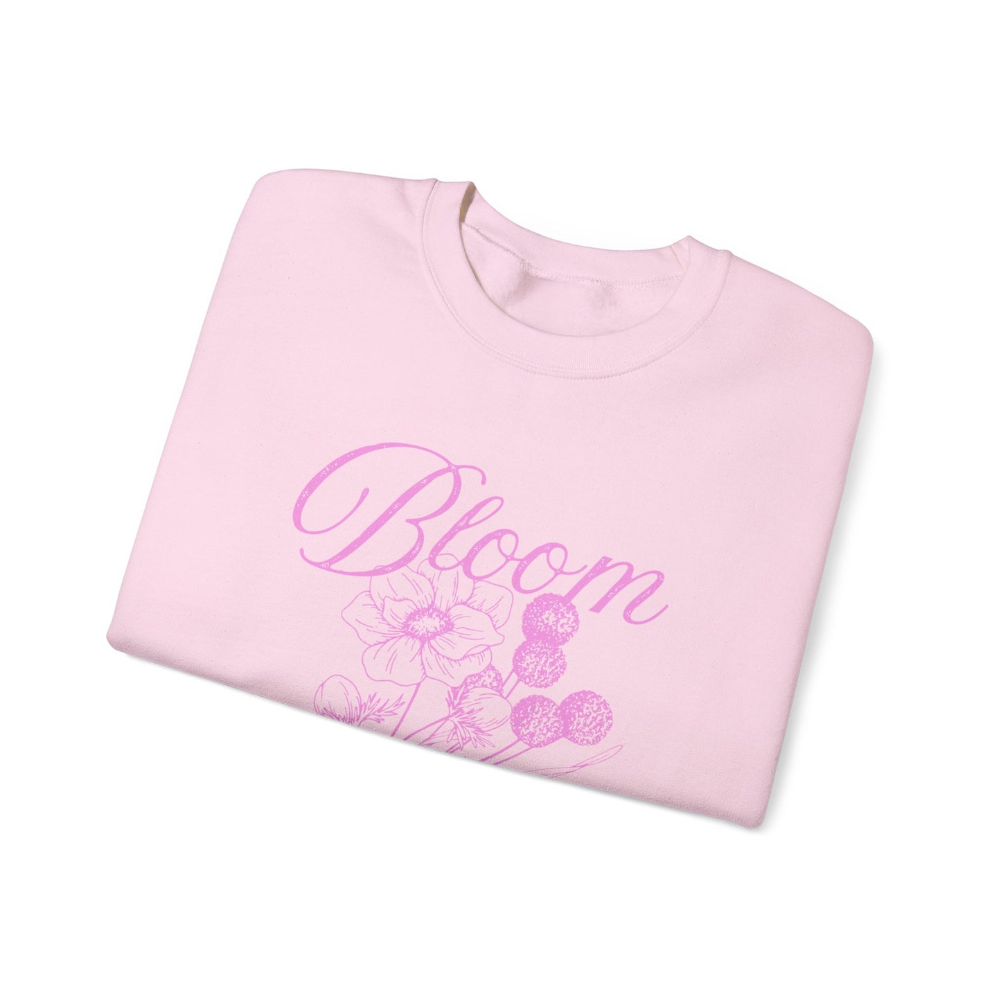"Bloom Where You Are Planted" Unisex Heavy Blend™ Crewneck Sweatshirt