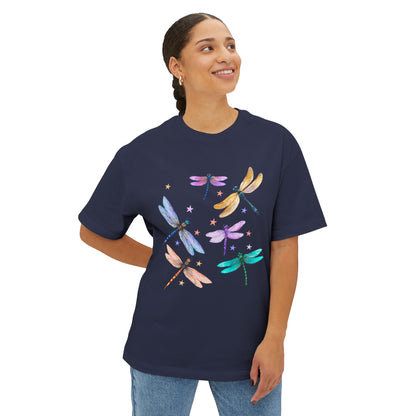 Dragonfly Unisex Oversized Boxy Tee