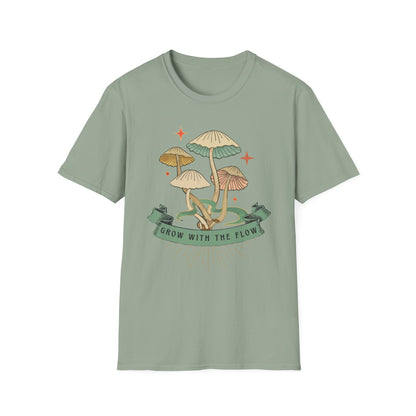 "Grow With The Flow" Unisex Softstyle T-Shirt